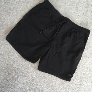 HOBIE/ BLACK-“PERFORMANCE APPAREL”SURF BOARDSHORTS